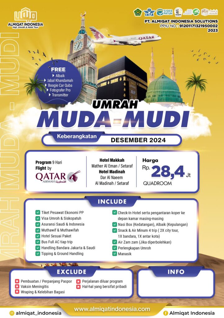 Des Umrah Muda Mudi