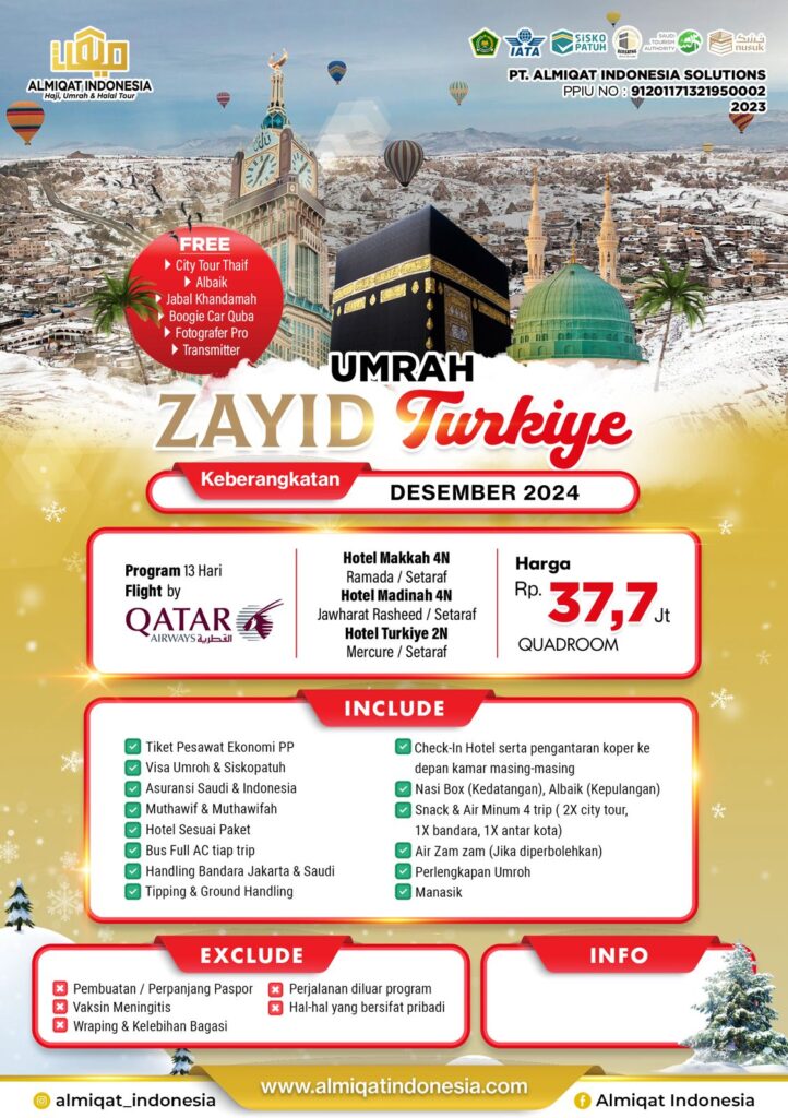 Des Umrah Zayid Turki