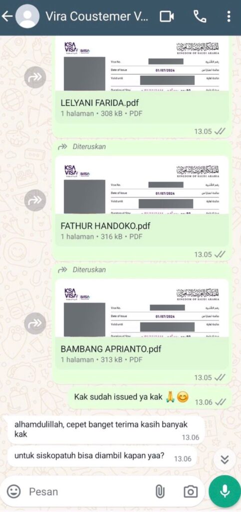 Provider Visa Umroh Terpercaya